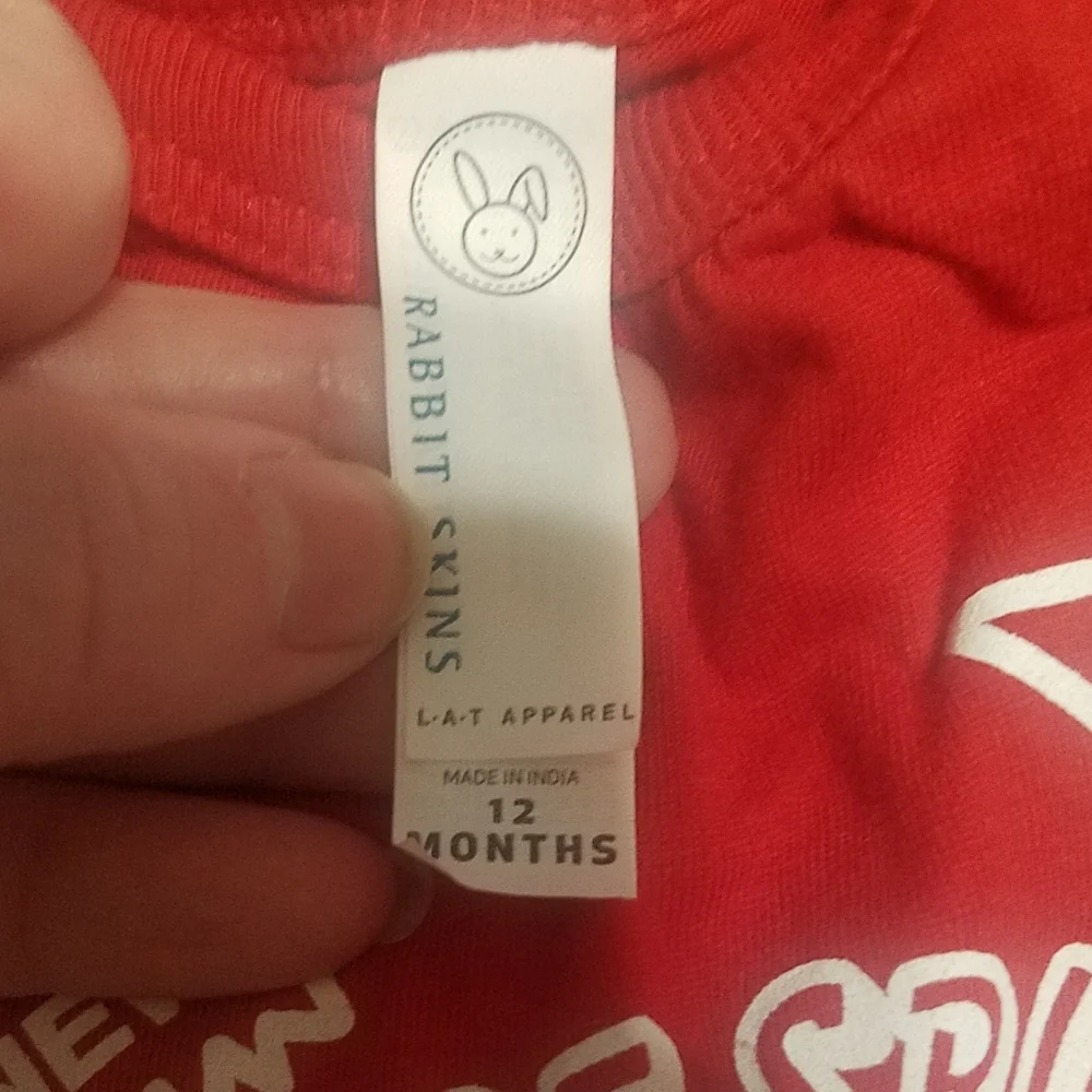 Hot Like Sriracha Red Baby Onesie Size 12 Months